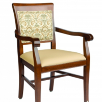 Wood Frame Arm Chair 1