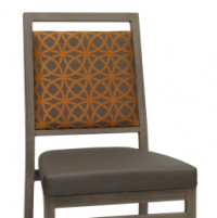 3226 Modern Sqare Stack Chair Handhold
