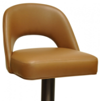 Round Cut Out Swivel Stool