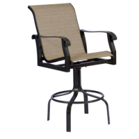 Cortland Sling Swivel Barstool