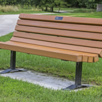 Contour Park Bench