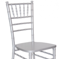 Silver Wood Chiavari Chair