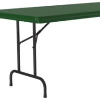 Premium Lightweight Plastic Table Green