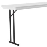 Premium Lightweight Plastic Table Grey Seminar